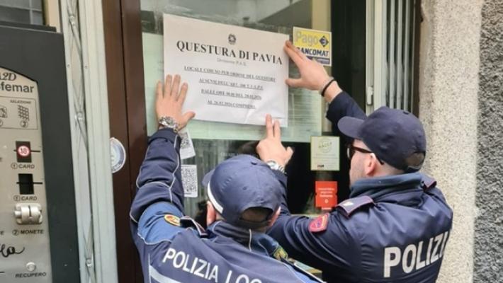 Discoteca abusiva nel seminterrato, il Questore chiude un bar a Pavia