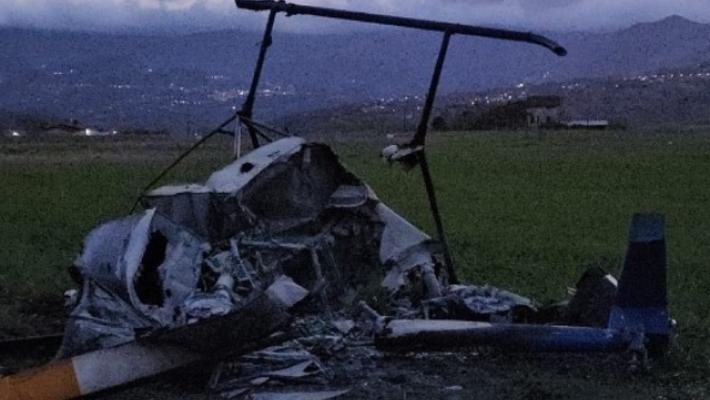 Precipita elicottero ultraleggero, un morto ed un ferito grave
