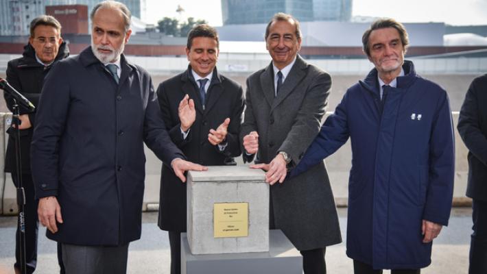 Posata la prima pietra del nuovo centro di produzione Rai a Milano