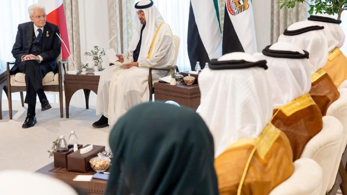 Mattarella a connazionali ad Abu Dhabi, contribuite a pace e dialogo