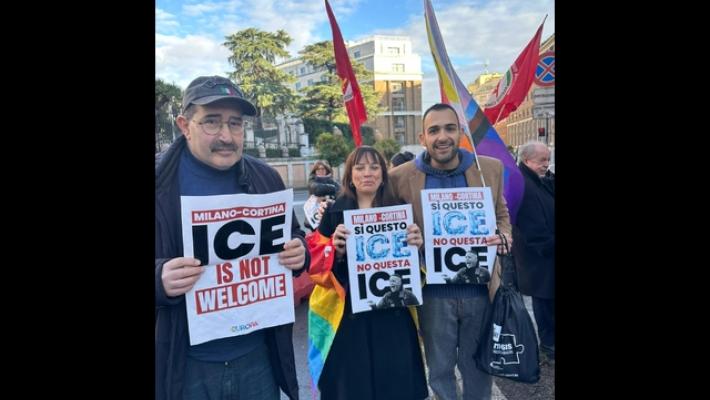 Gaynet protesta all'ambasciata Usa contro Ice