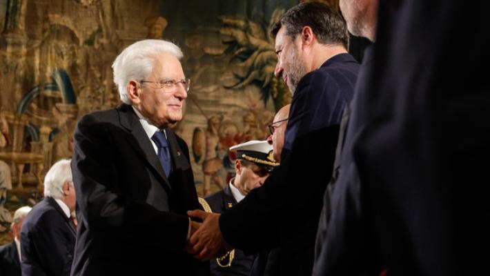 Salvini, 'ieri da Mattarella, in dl Ponte non c'&egrave; norma su Corte Conti'