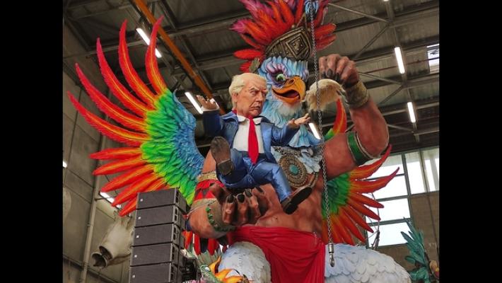 Carnevale Viareggio, carro con Trump citato anche in programma Usa