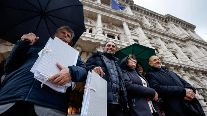 Fonti Cassazione, accolto il nuovo quesito per il referendum