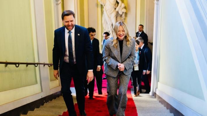 Meloni vede Vance, focus sugli sviluppi in Iran e Venezuela