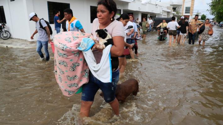 Almeno 14 morti per le piogge torrenziali in Colombia