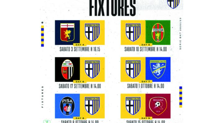 Parma Calcio: date e orari delle partite dalla 7&ordf; alla 9&ordf; giornata del girone d&rsquo;andata