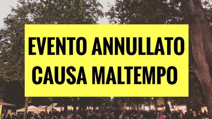 'Meteo bizzarro': annullati Street Food e festa dei nasi rossi