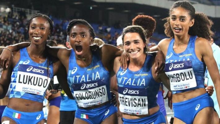 Mondiali 4X400, bronzo delle azzurre  con la Folorunso 