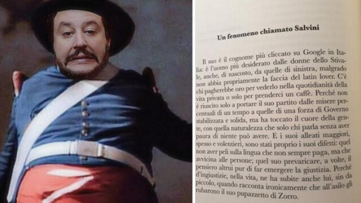 Biografia di Salvini.  In rete Matteo diventa  don Diego della Lega