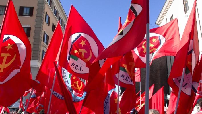 Mozione contro il comunismo, manifestazione della sinistra