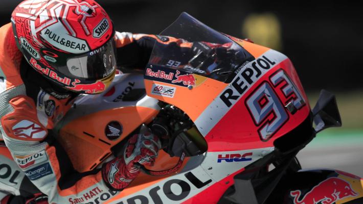 Gp di Germania: Marquez parte in pole, indietro gli italiani