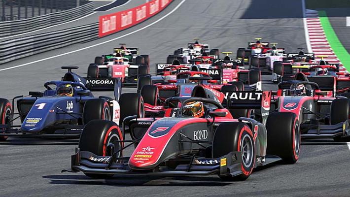 La F2 di Dallara conquista anche i gamers