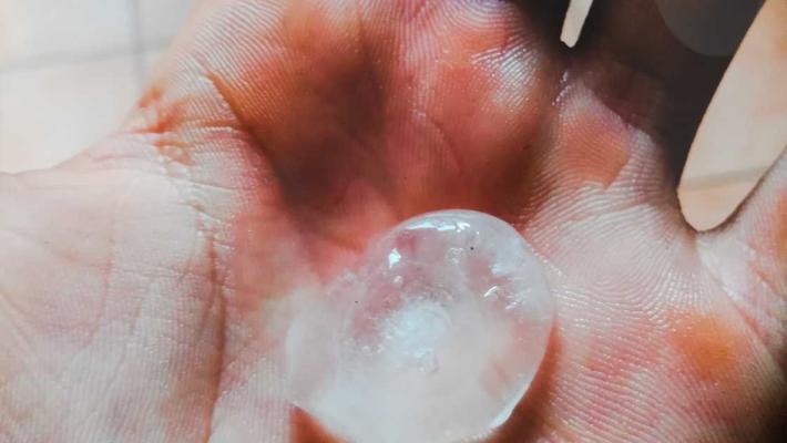 Torna la grandine a Langhirano