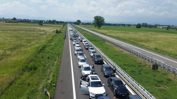 Autocisa: 8 km di coda tra Fornovo e Borgotaro per lavori in corso