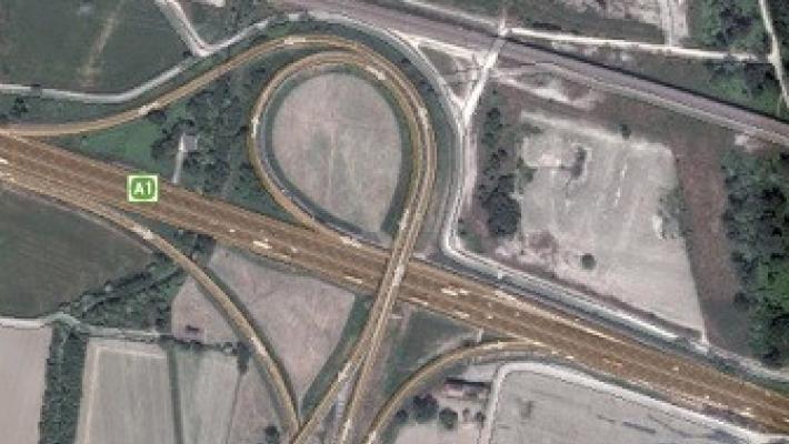 Lavori nello svincolo per Milano nell'allacciamento fra A15 e A1: chiusura notturna fra 13 e 14 novembre 