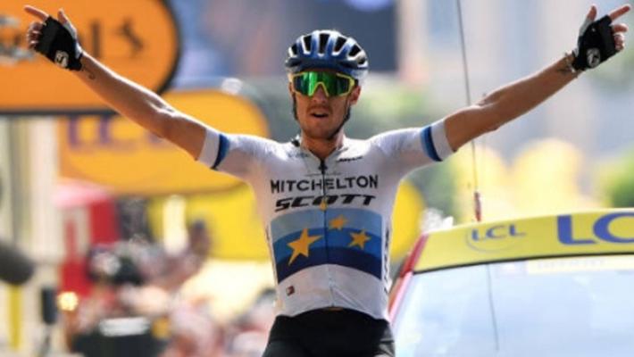 Impresa di Matteo Trentin al Tour