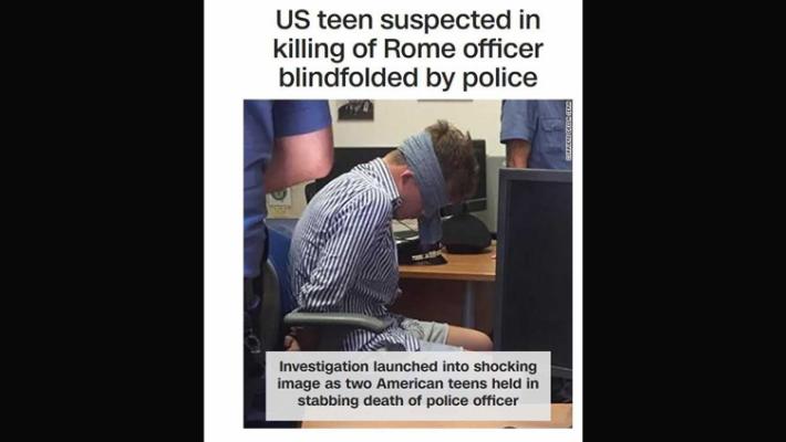 (Anche) sui media Usa la foto del ragazzo americano bendato in caserma, Cnn: 'Scioccante'