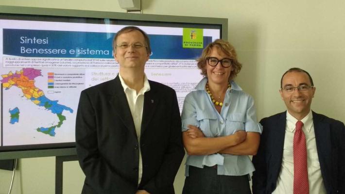 La provincia di Parma ai livelli più alti del  Benessere equo e sostenibile