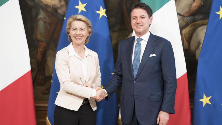 VON DER LEYEN DA CONTE, UN NUOVO PATTO PER I MIGRANTI 