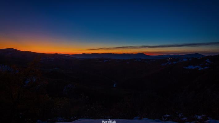 Tramonto a Ravarano