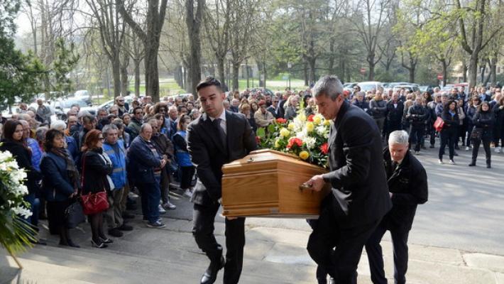 L'addio a Fadda.  «Giovanni adesso è insieme a Dio»