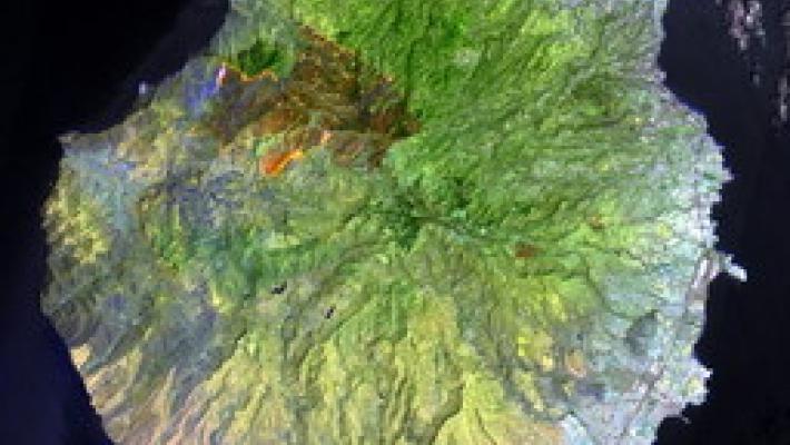 L'incendio di Gran Canaria visto dallo spazio