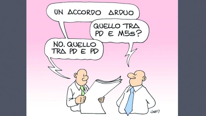 La crisi di governo nata dall'incapacità di arginare il debito