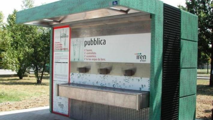 Parco ex Eridania, riparazioni in corso alla casetta dell'acqua