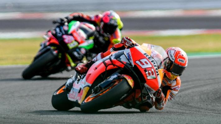 San Marino: Marquez vince ancora, poi Quartararo 