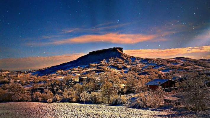 La Pietra di Bismantova... prima della neve