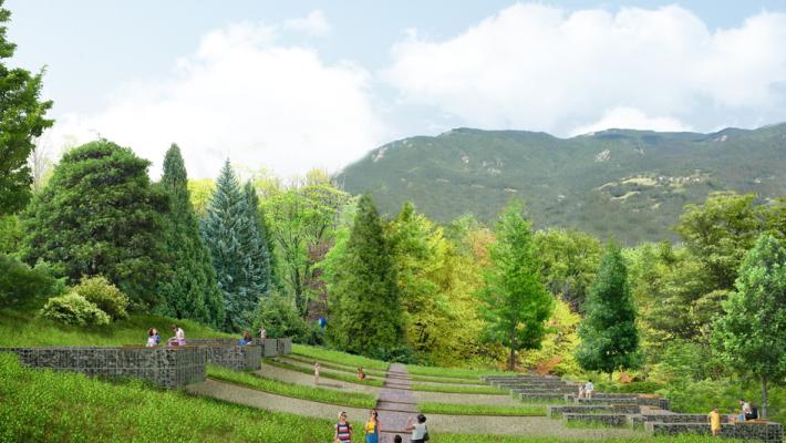 Area della frana, presto la riqualificazione