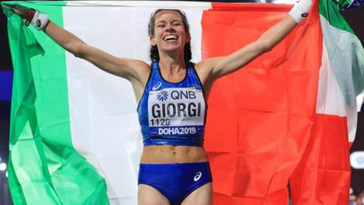 Atletica, prima medaglia italiana: Giorgi è bronzo nella 50 km donne