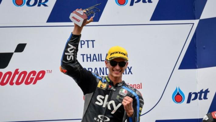 Luca Marini: "Ho dominato, è la prima volta"