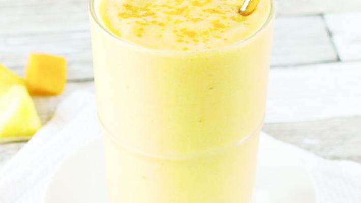 La ricetta light - Smoothie al latte di cocco e zenzero