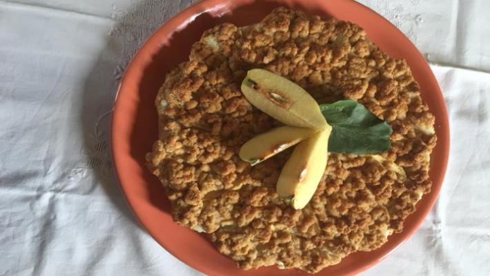La ricetta della domenica - Torta di mele e amaretti
