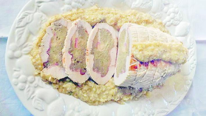Tacchino, porri  e carciofi: un mix di sapori perfetto