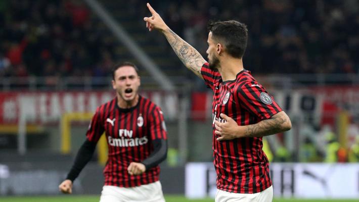 Il Milan batte la Spal (1-0). Decide una punizione di Suso