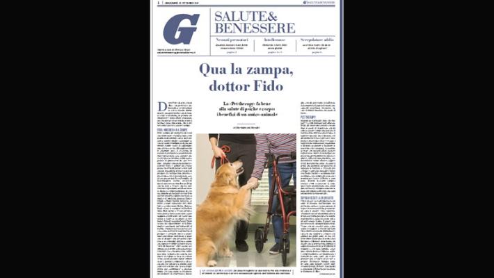 Domani inserto Salute: Qua la zampa dottor Fido 
