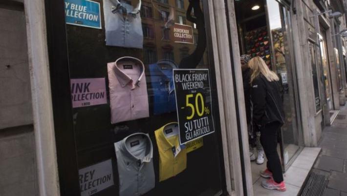 Per il 'black friday' gli italiani spenderanno in media 116 euro