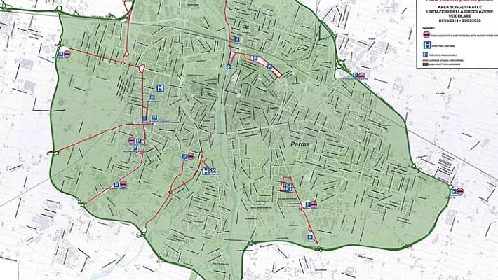 Limitazioni al traffico domenica, dalle 8.30 alle 18.30 entro l'anello delle tangenziali