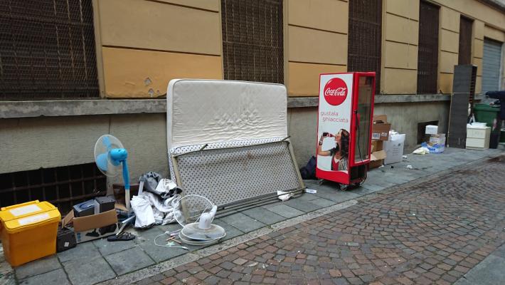 Inciviltà in borgo Paggeria