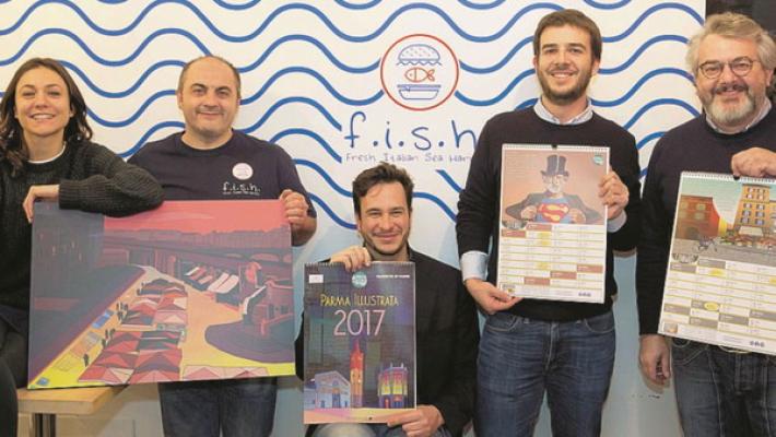 I dodici mesi illustrati della Parma più bella