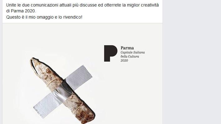 Da Parma a Miami, la risposta di Luca Soncini alla banana di Cattelan. E Guerra applaude