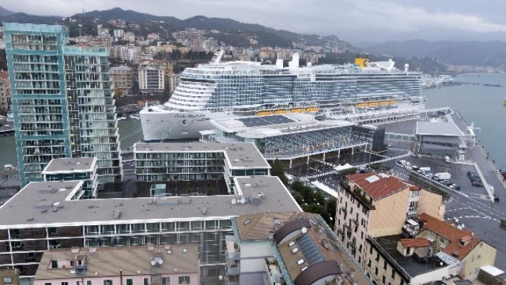 Debutta Costa Smeralda, la prima nave a gas naturale