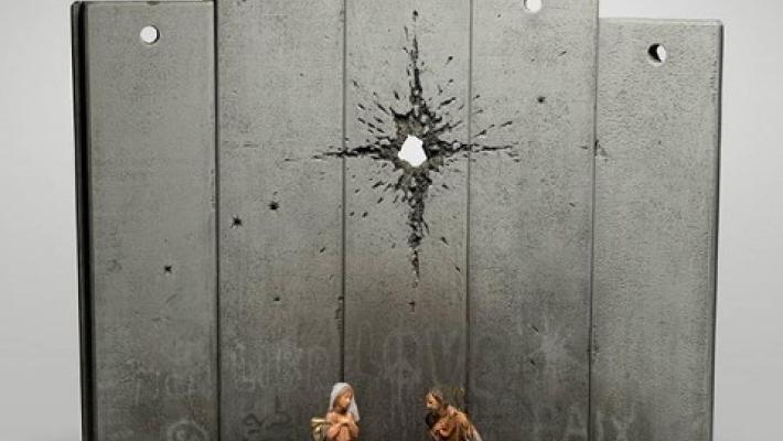 A Betlemme la 'cicatrice  di Banksy