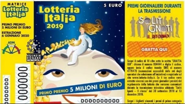 Serie troppo vicine, giallo per 3 biglietti della Lotteria Italia a Ferno (Va)