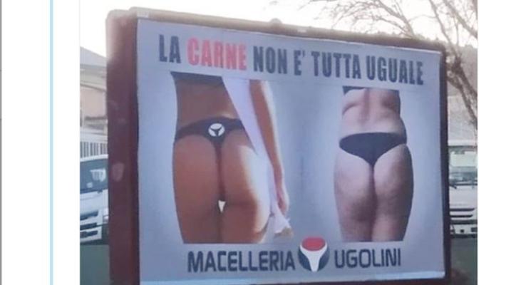 "La carne non è tutta uguale", bufera social sulla pubblicità choc di una macelleria 