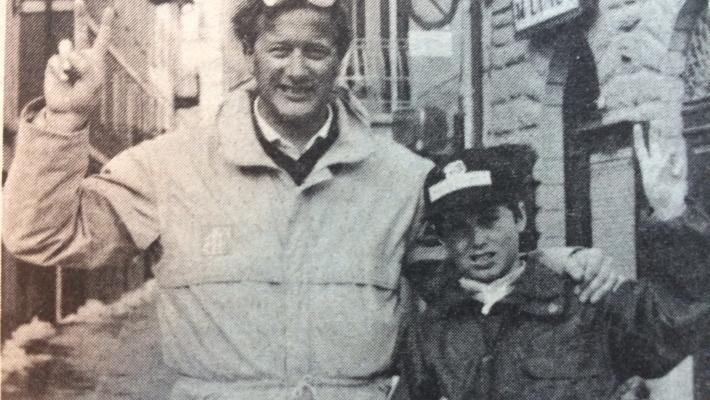 Il futuro campione di sci