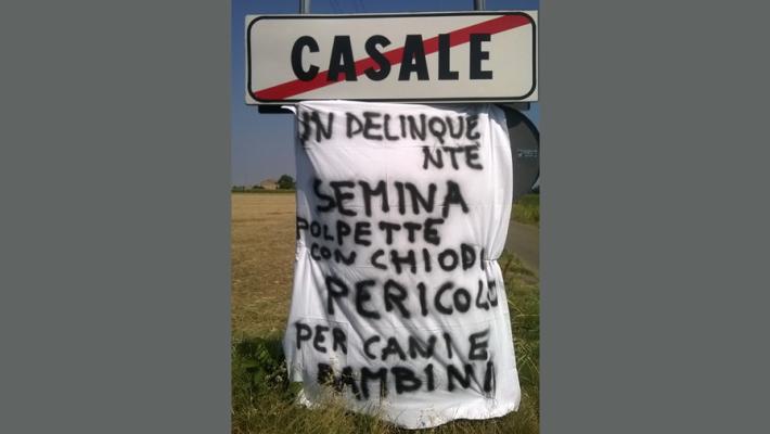 Allarme polpette-killer a Casale di Felino 
